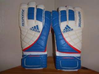ADIDAS Response Competition Goal Keeper Soccer Goalie Gloves Size 8 