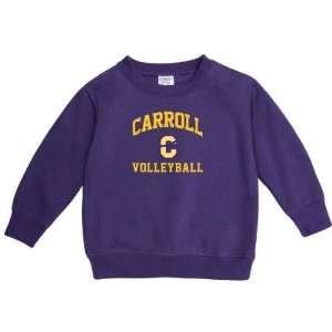  Carroll College Fighting Saints Purple Toddler Volleyball 