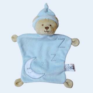 Baby Boys Girls Soft Security Blanket Cute Dou Dou Bear Hoodie Toys 
