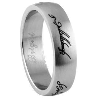 316L Stainless Steel Ring   Lord of the Rings Theme  