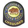 california state parks lifeguard big shoulder patch  