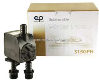 315GPH *20 Ft. Cord* Submersible Pond / Fountain Pump  