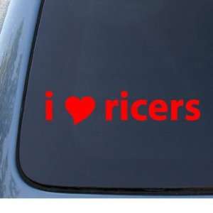  I HEART RICERS   Tuner Sport   Car, Truck, Notebook, Vinyl 