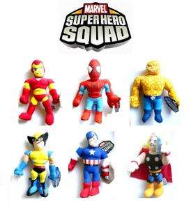 Marvel Heros Superhero Squad 9 Inch Teddy / Plush / Soft Toy Range 