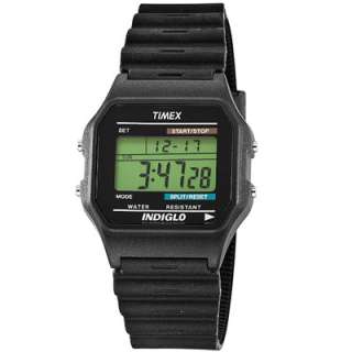 Timex Mens T75961 Classic Digital Black Strap Watch  
