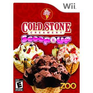 Cold Stone Creamery Scoop It Up Wii Game NEW SEALED  