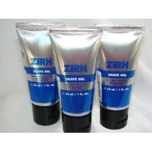  Zirh Aloe Vera Shaving Gel Lot 3 x 1 oz   Health 