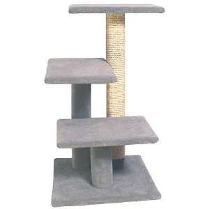   Carpet and Sisal Scratching Post, 34H x 20w x 20D