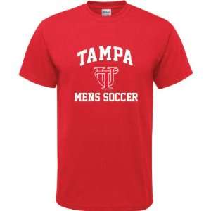 Tampa Spartans Red Youth Mens Soccer Arch T Shirt:  Sports 