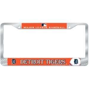 Detroit Tigers MLB Chrome License Plate Frame