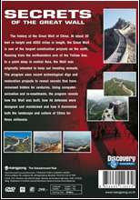 Secrets of The Great Wall Discovery Channel History DVD  