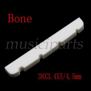   quality real bone Bass Bone Nut For 4 String Fender Bass Guitar parts