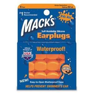  Set of Six Macks Pillow Soft Kids Earplugs   Frontgate 