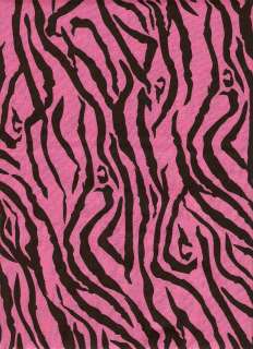 Pink Zebra Stripe Decor Bedroom Window Valance  