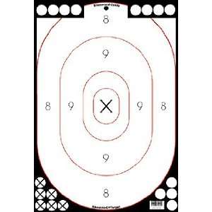   /Black 12x18 Silhouette 5 Pack (Targets & Throwers) (Paper Targets