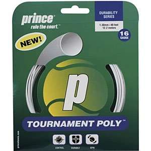  Prince Tournament Poly 16 Tennis String Set Sports 