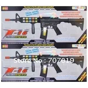   /pcs abs material baby toys m16 tommy gun toys&whole.: Toys & Games