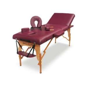  OneTouch Massage Deluxe Series Portable Massage Table Plum 