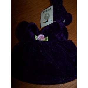  Beanie Baby Babies TY Outfitters Clothing Purple Dress 