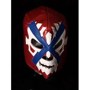  Lucha Libre Wrestling Halloween Mask Dr X red: Everything 