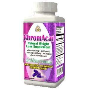  ChromAcai, Natural Weight Loss Supplement, 30 Capsules 