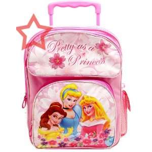   Princess Rolling Wheeled Backpack Full Size Luggage Toys & Games